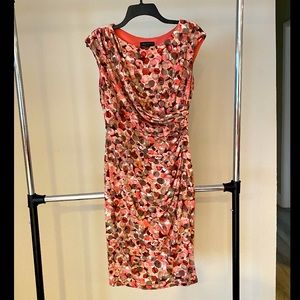 Pink pattern dress size 8